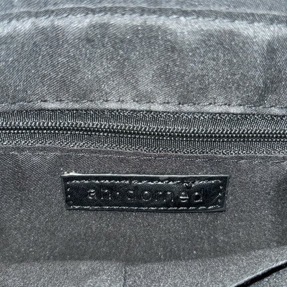 AHDORNED Double-Entry U-Shaped Vegan Messenger Bag - Picture 12 of 13